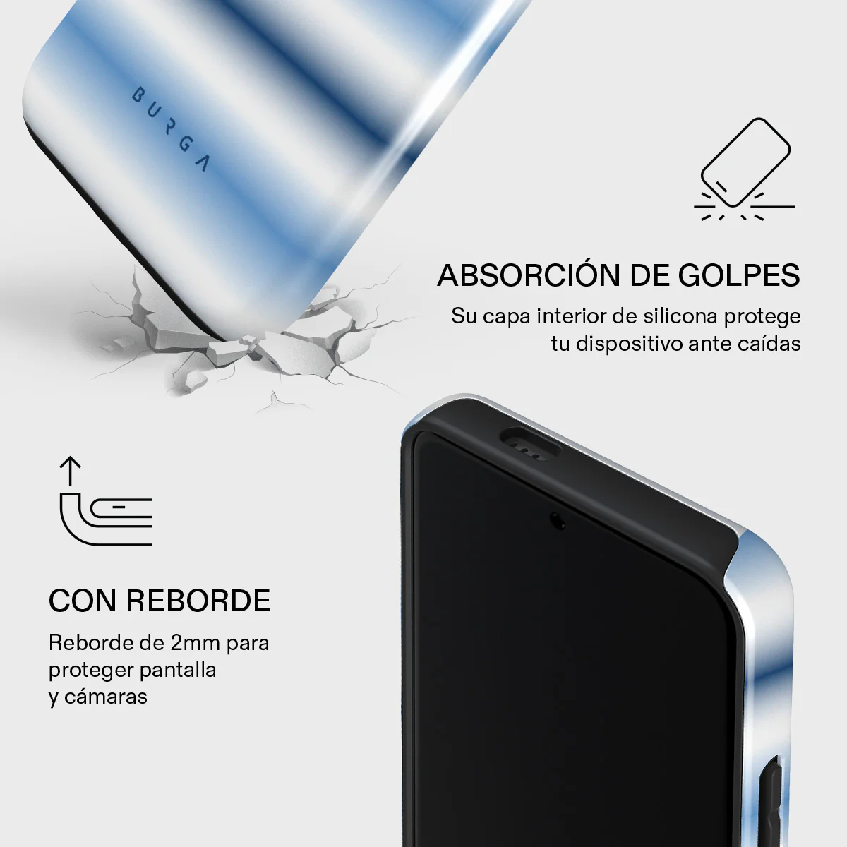 White Noise - Xiaomi 14 Pro Funda - Image 4