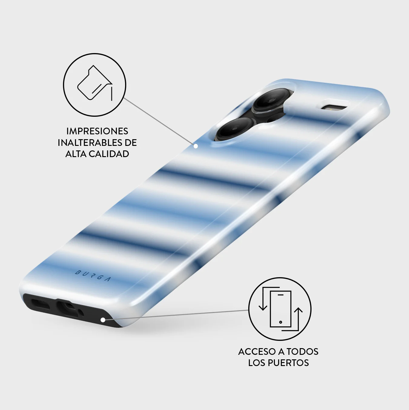 White Noise - Xiaomi Redmi Note 13 Pro+ 5G Funda - Image 3