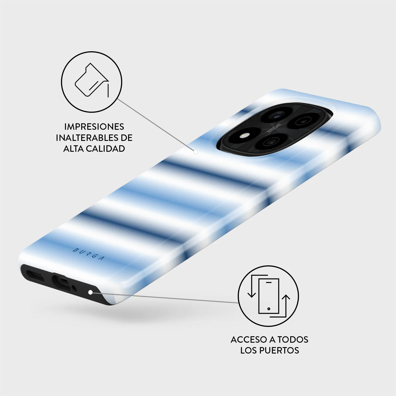 White Noise - Xiaomi Redmi Note 14 Pro 5G Funda - Image 3