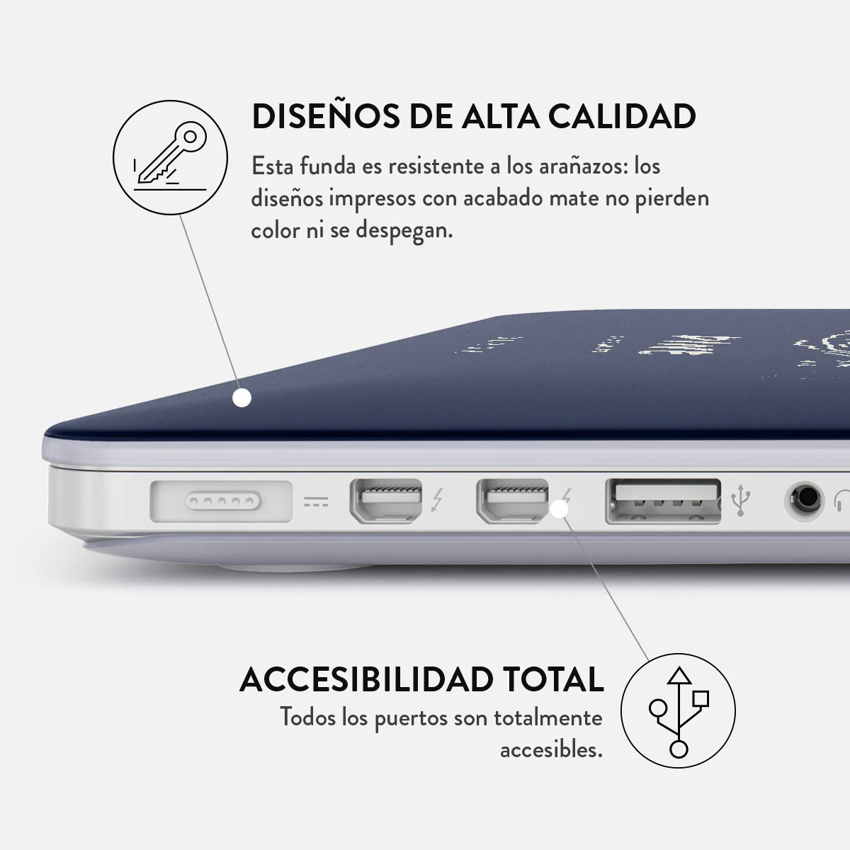 Wine & Dine - Funda Rígida para Macbook - Image 19