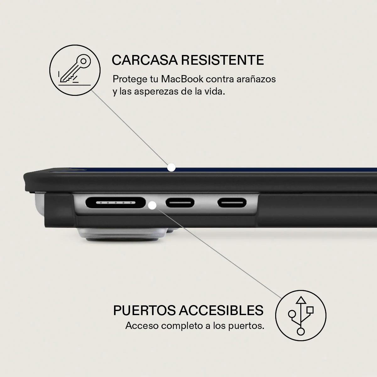 Wine & Dine - Funda para Macbook - Image 10