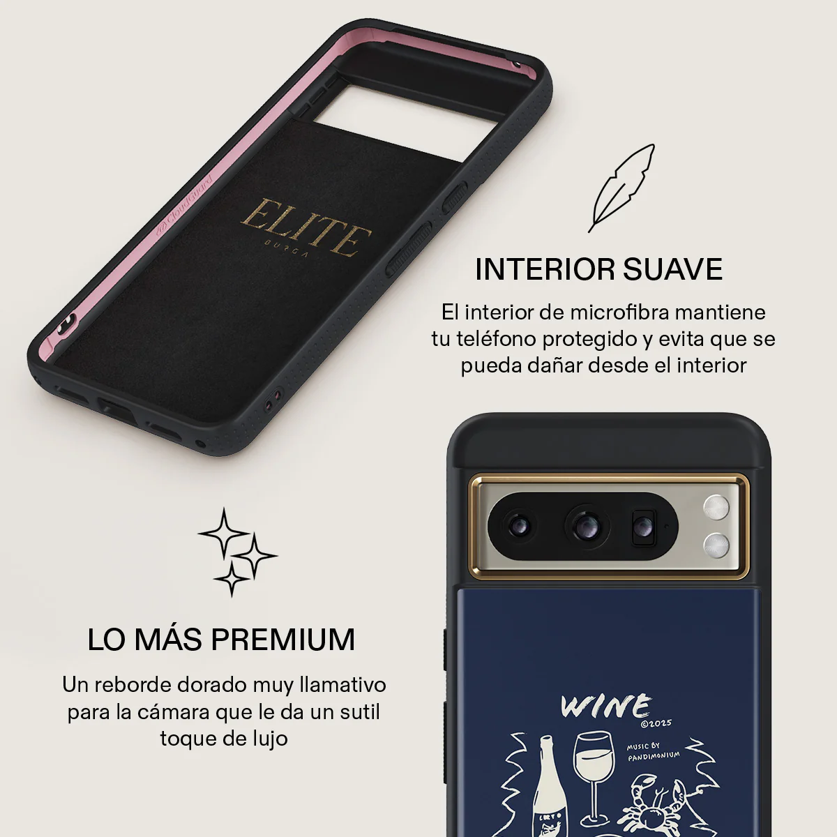 Wine & Dine - Google Pixel 8 Pro Funda - Image 10