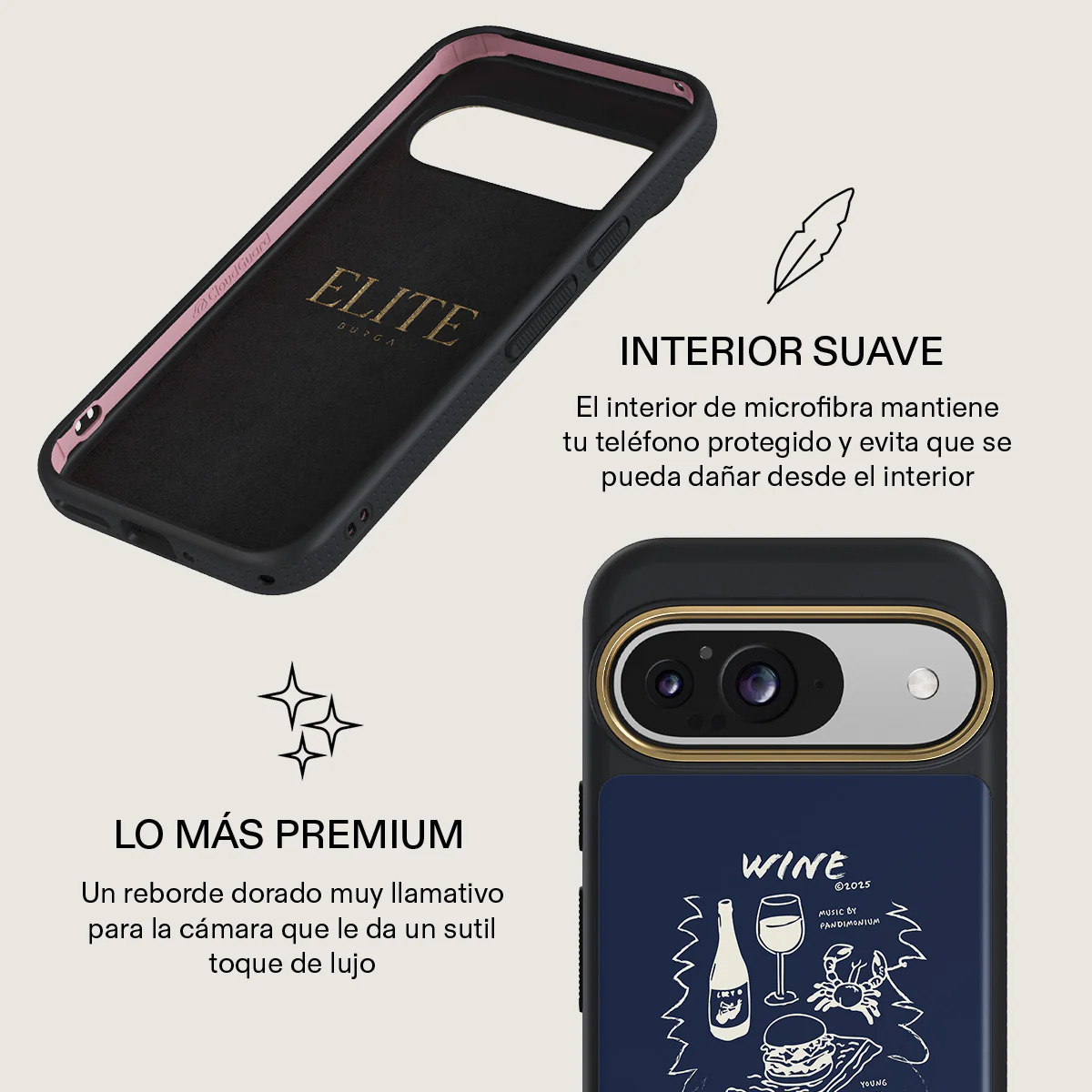 Wine & Dine - Google Pixel 9 Funda - Image 10
