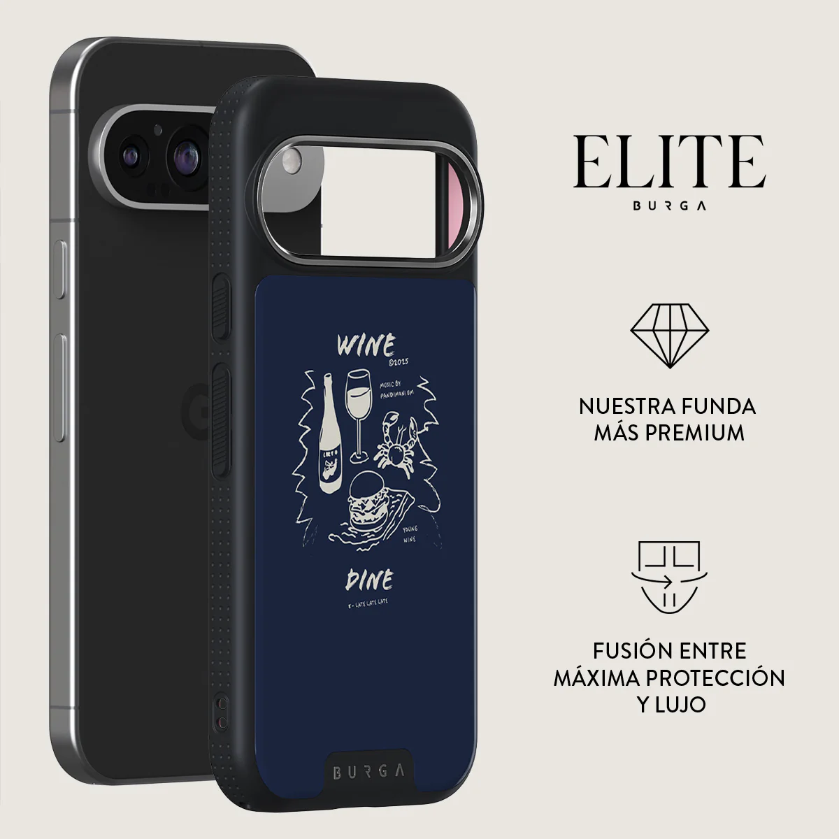 Wine & Dine - Google Pixel 9 Funda - Image 13