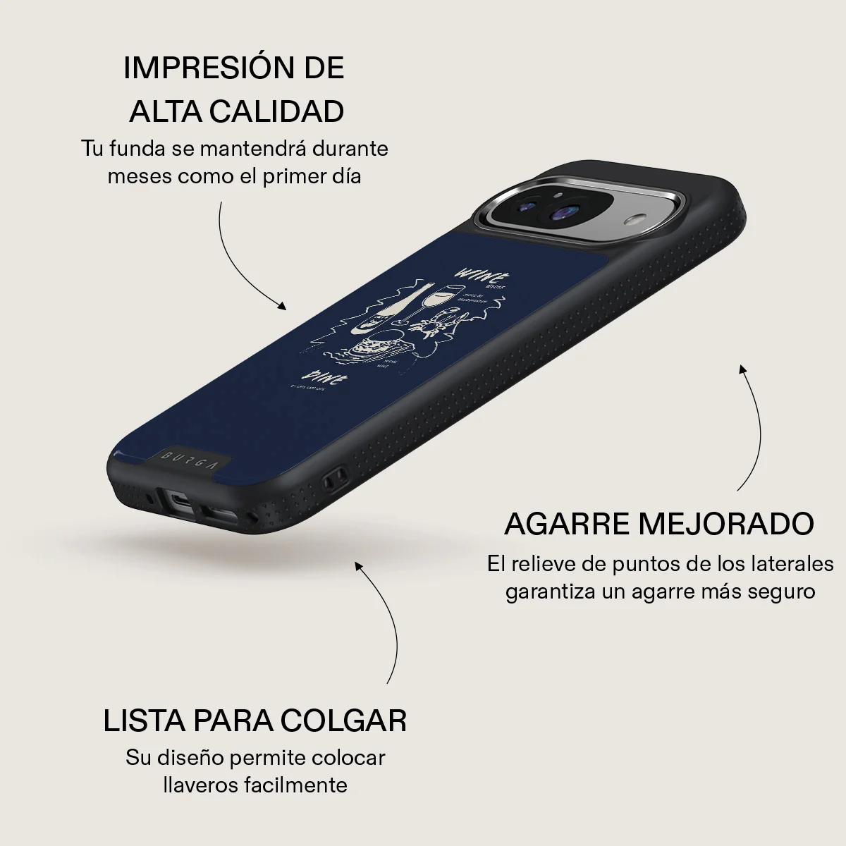 Wine & Dine - Google Pixel 9 Funda - Image 16