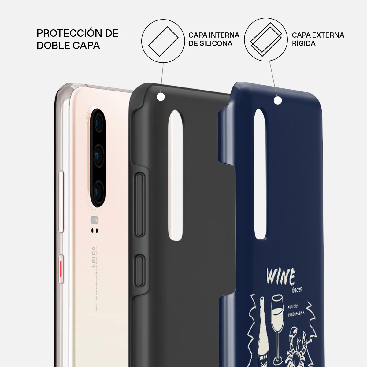 Wine & Dine - Huawei P30 Funda - Image 6