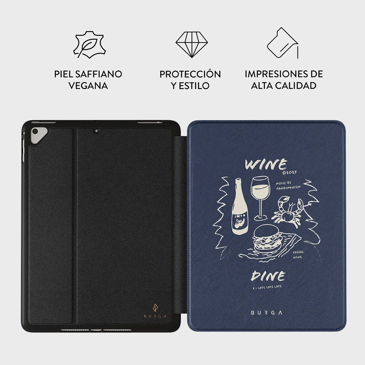 Wine & Dine - Funda iPad 9.7 (6a/5a Gen) - Image 2