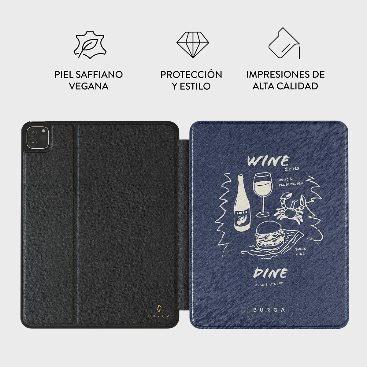Wine & Dine - Funda iPad Pro 11 (2a/1a Gen) - Image 2