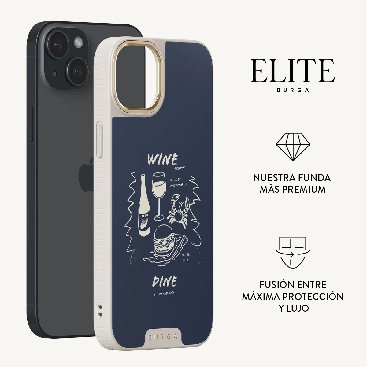 Wine & Dine - iPhone 14 Funda - Image 20