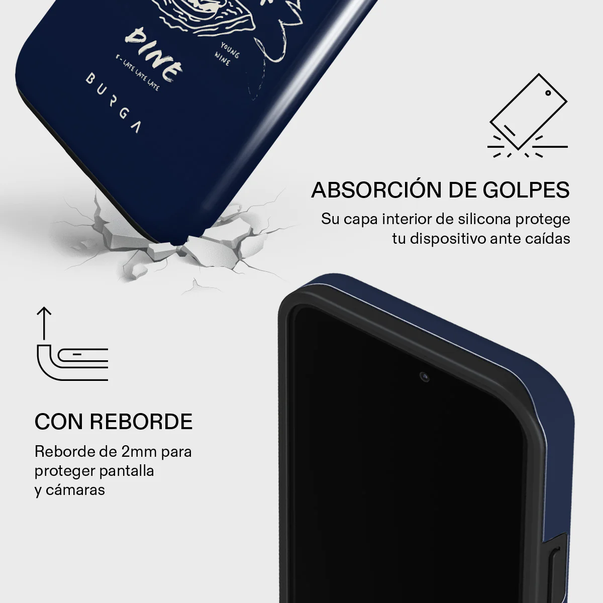 Wine & Dine - iPhone 14 Pro Funda - Image 4