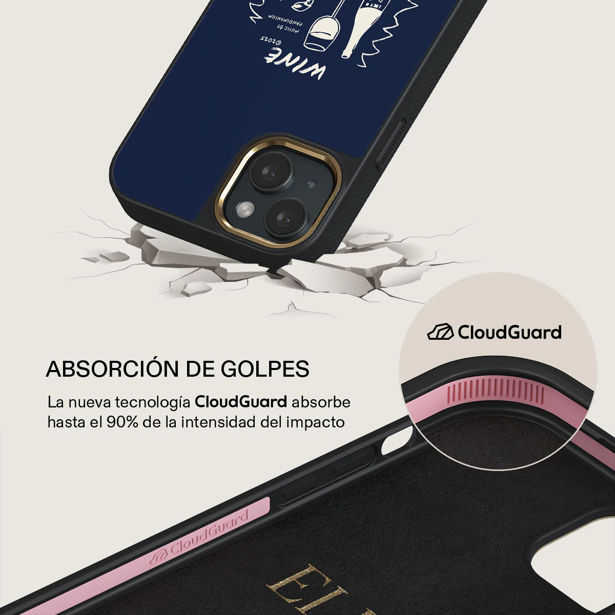Wine & Dine - iPhone 15 Funda - Image 7