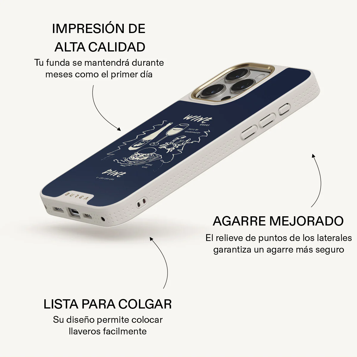 Wine & Dine - iPhone 15 Pro Max Funda - Image 23