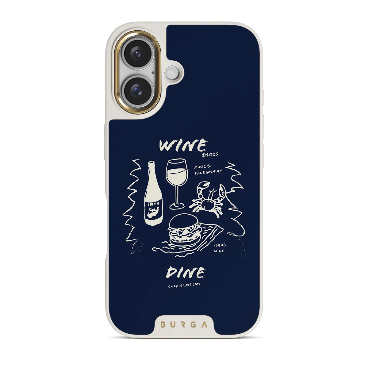 Wine & Dine - iPhone 16 Plus Funda - Image 20