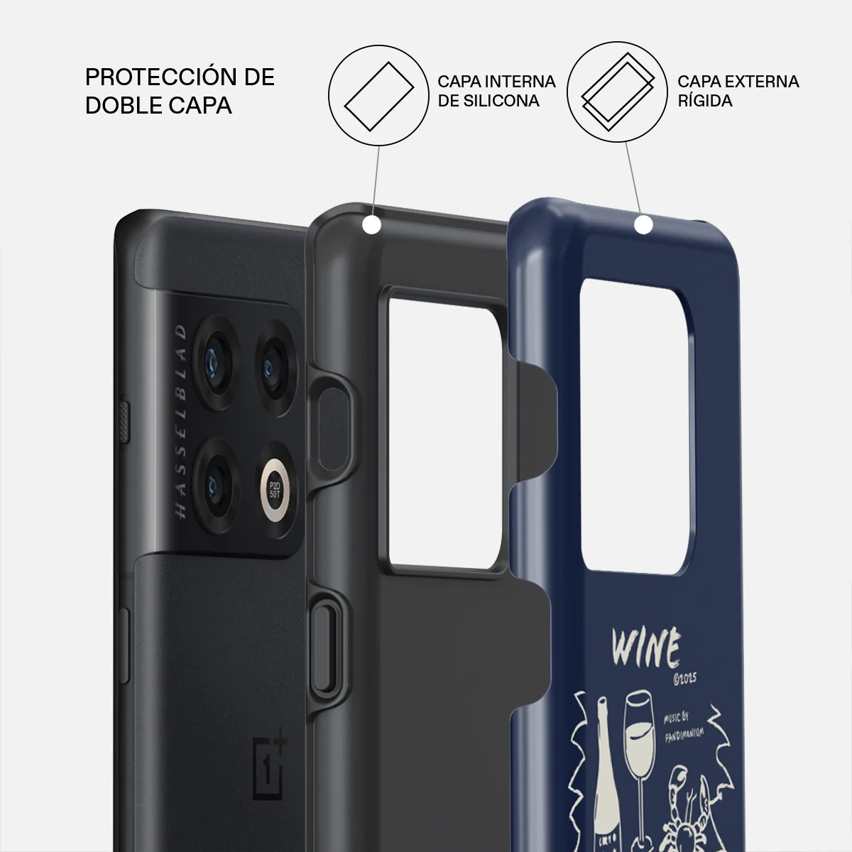 Wine & Dine - OnePlus 10 Pro 5G Funda - Image 2