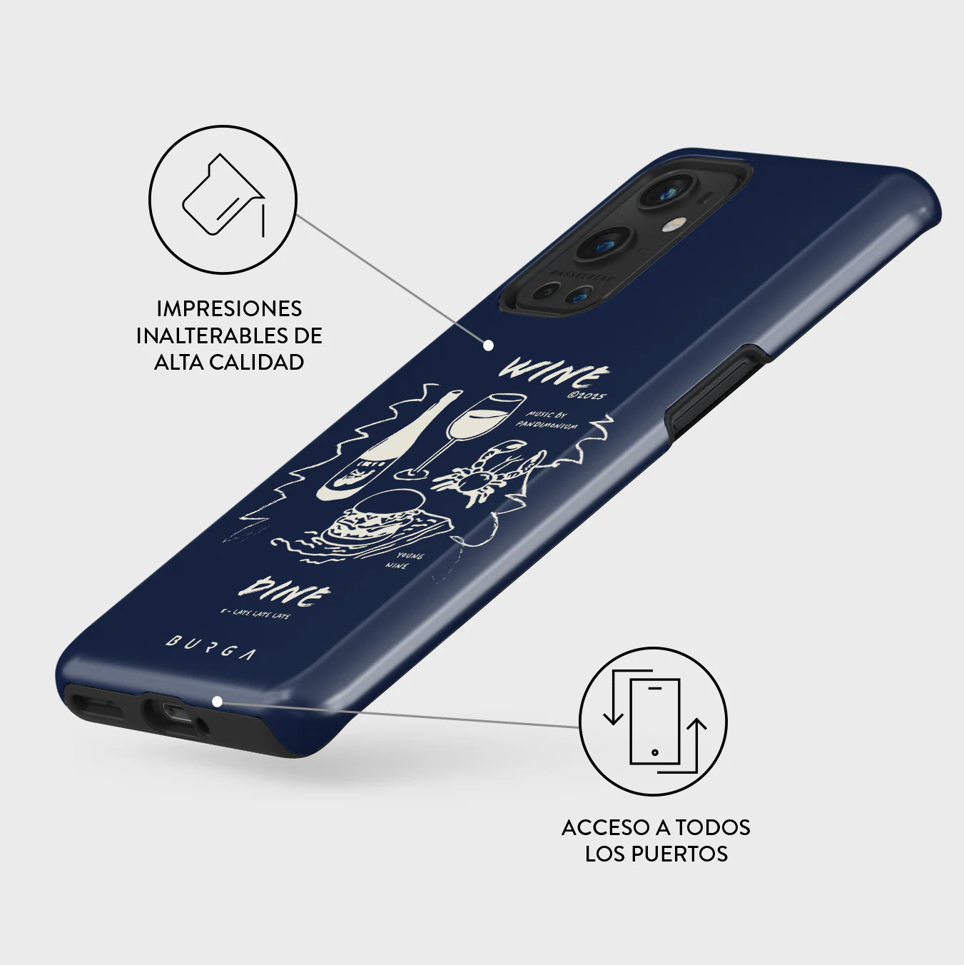 Wine & Dine - OnePlus 9 Pro Funda - Image 3