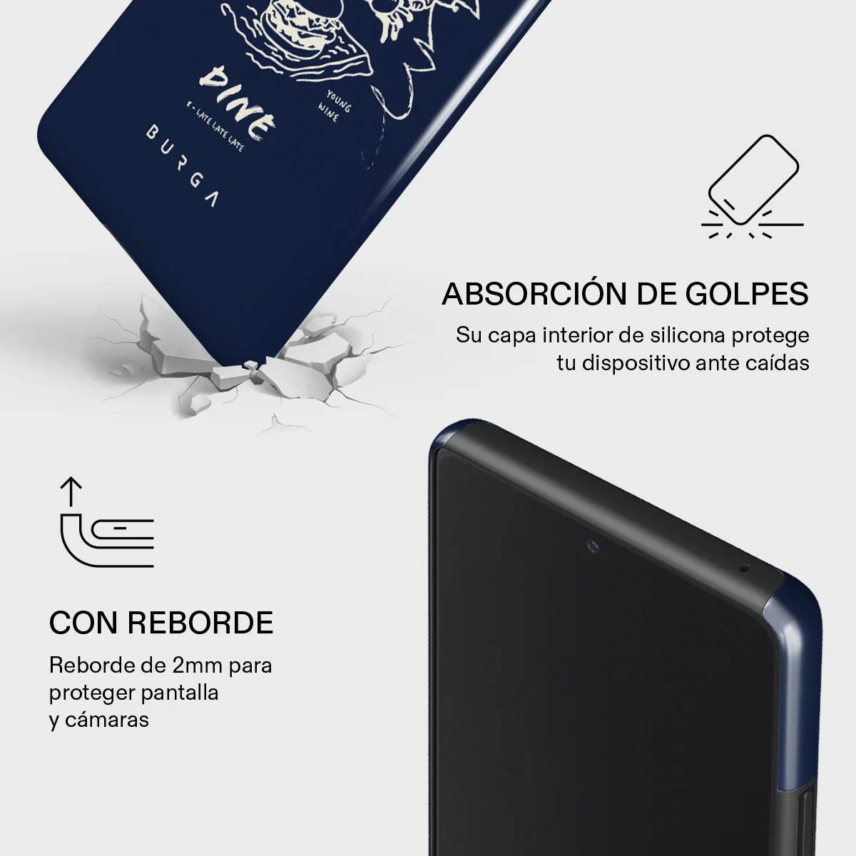 Wine & Dine - Samsung Galaxy A52 / A52S 4G / 5G Funda - Image 4