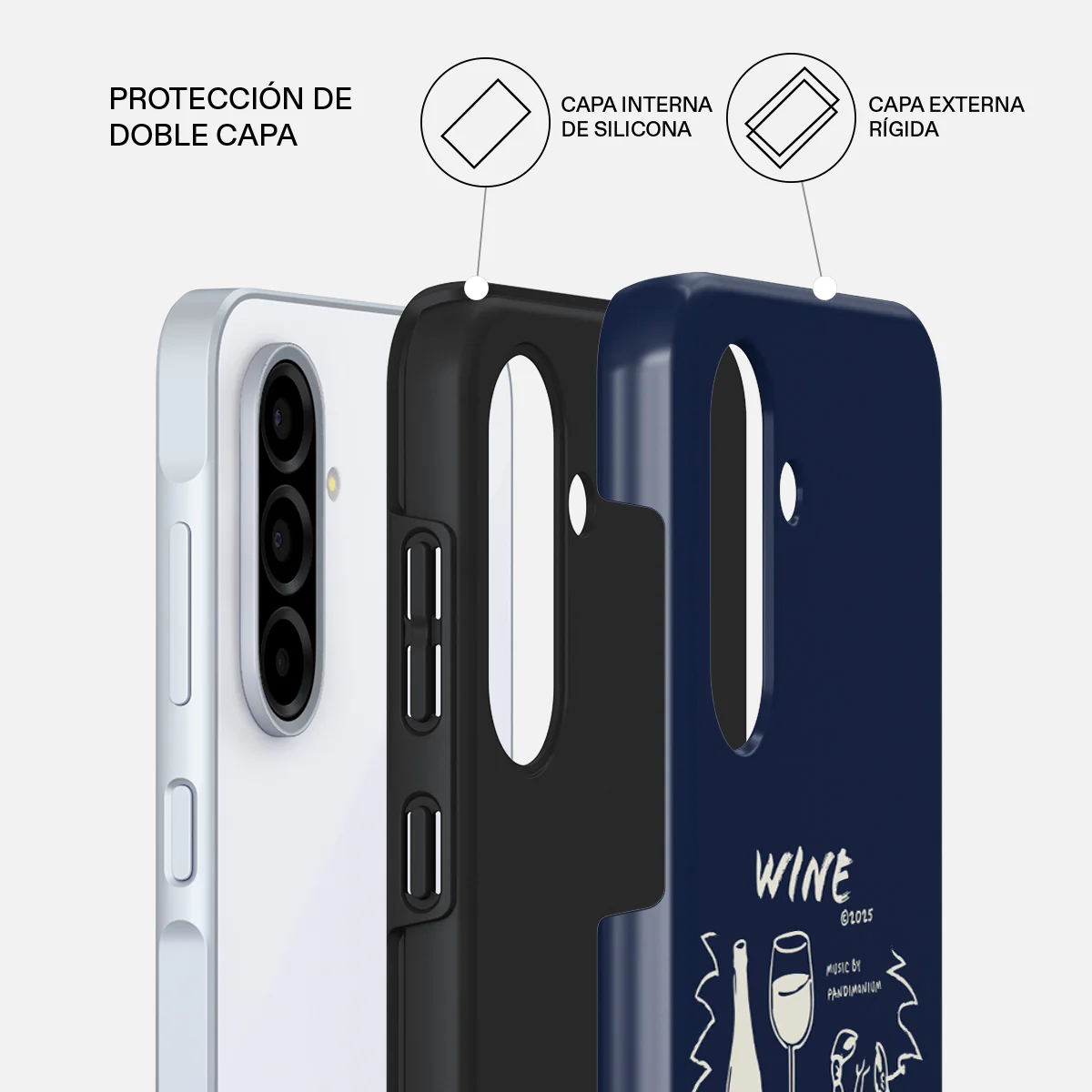 Wine & Dine - Samsung Galaxy A56 5G Funda - Image 2