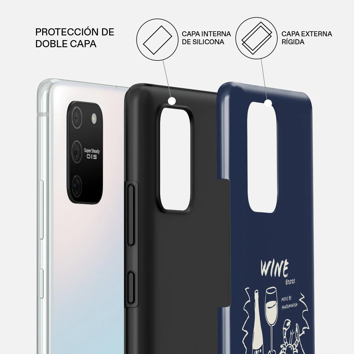 Wine & Dine - Samsung Galaxy S10 Lite Funda - Image 2