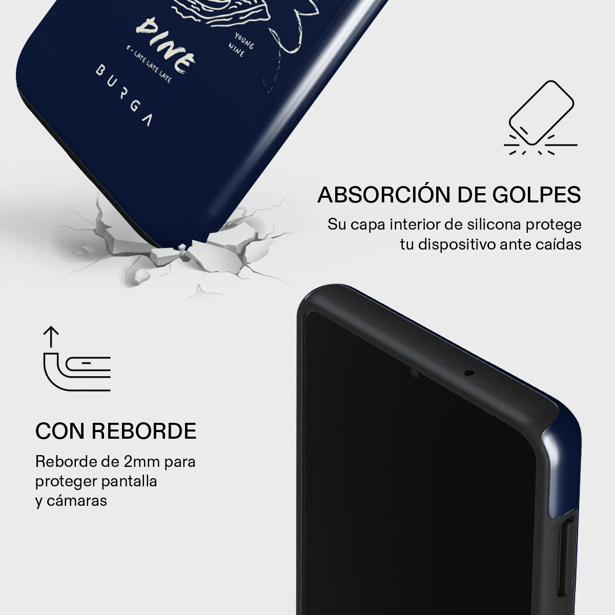 Wine & Dine - Samsung Galaxy S21 FE Funda - Image 4