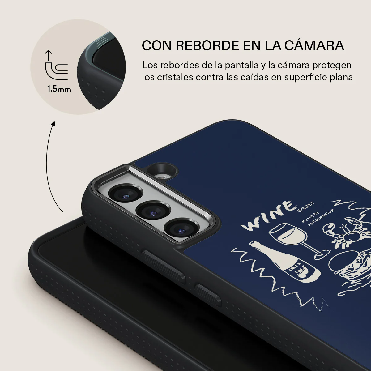 Wine & Dine - Samsung Galaxy S22 Plus Funda - Image 15