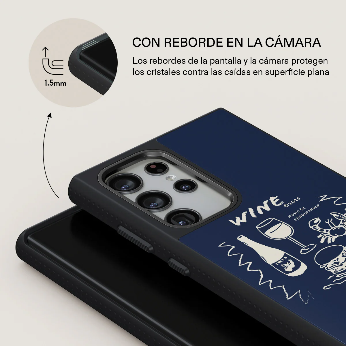 Wine & Dine - Samsung Galaxy S22 Ultra Funda - Image 15