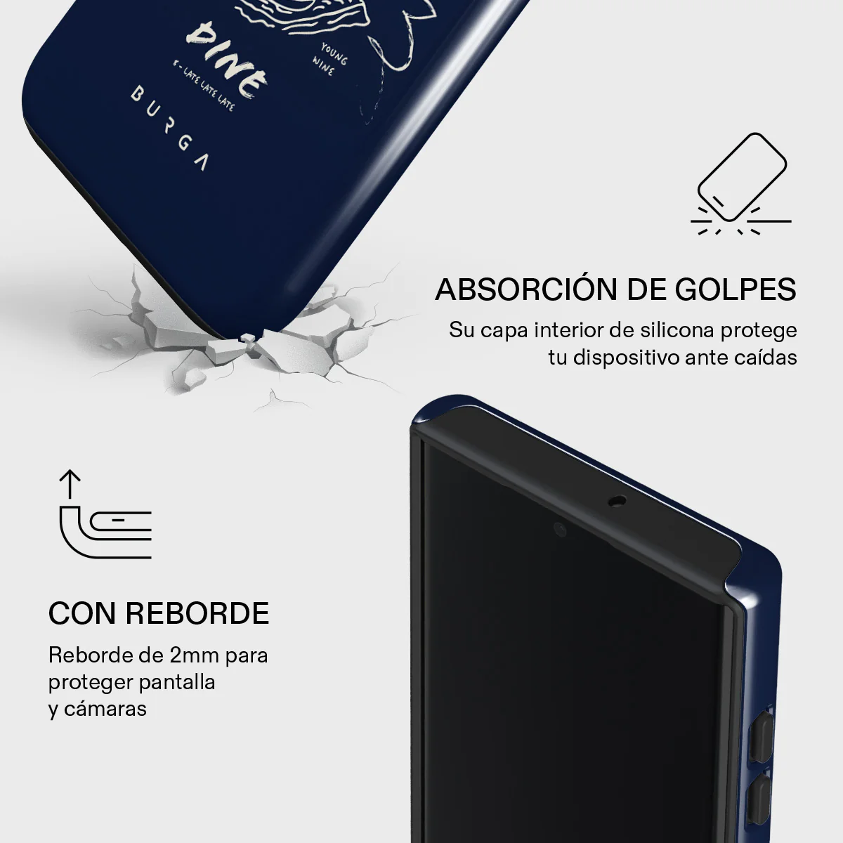 Wine & Dine - Samsung Galaxy S22 Ultra Funda - Image 4