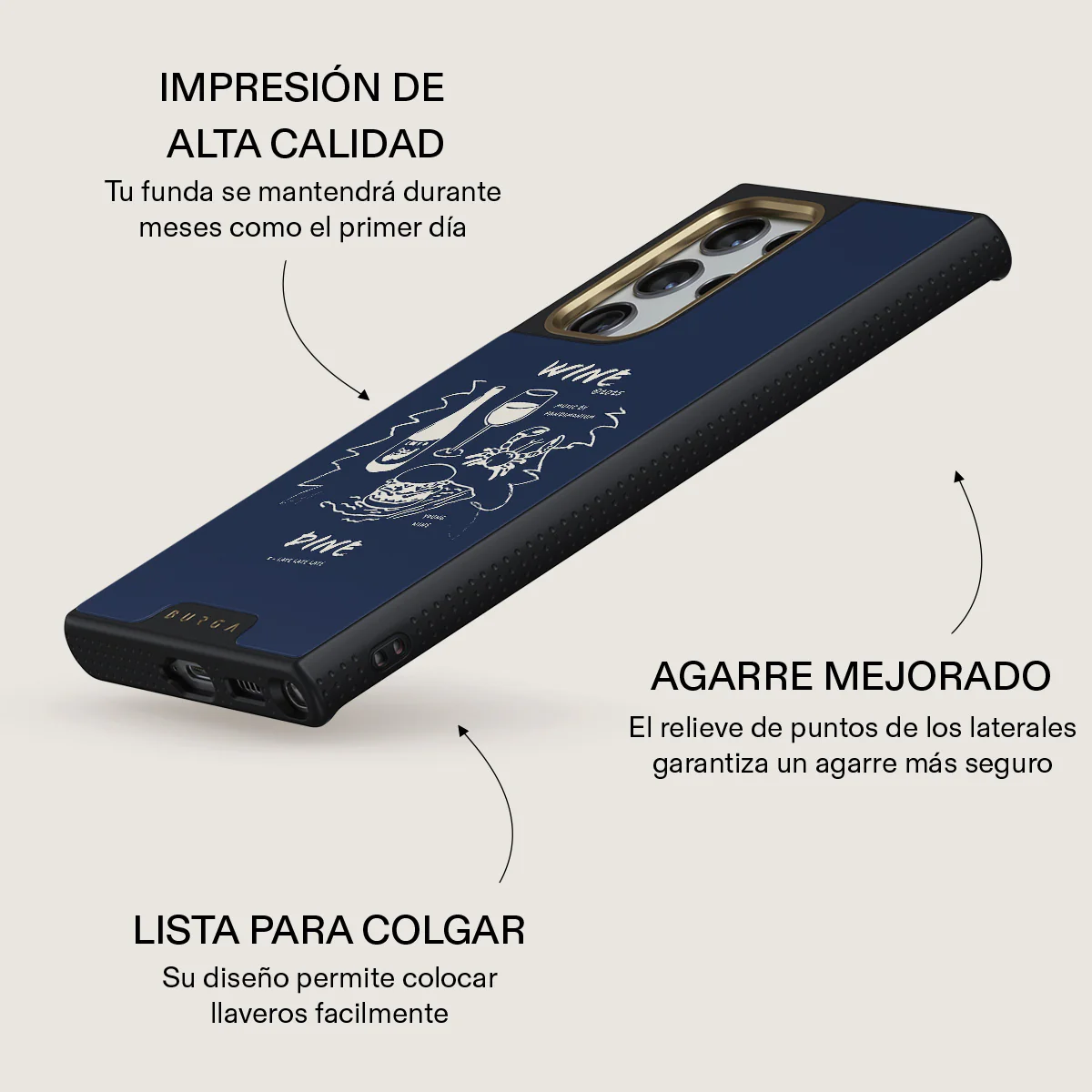 Wine & Dine - Samsung Galaxy S22 Ultra Funda - Image 9