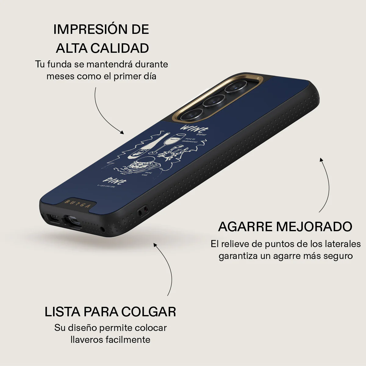 Wine & Dine - Samsung Galaxy S23 Funda - Image 9