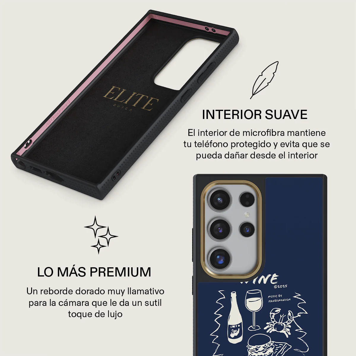 Wine & Dine - Samsung Galaxy S24 Ultra Funda - Image 10