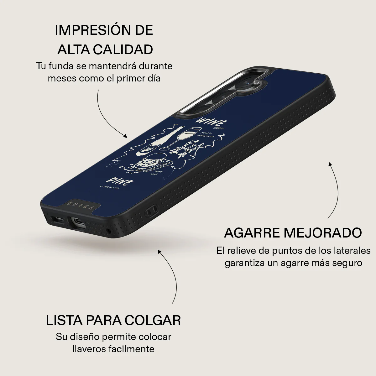 Wine & Dine - Samsung Galaxy S25 Plus Funda - Image 16