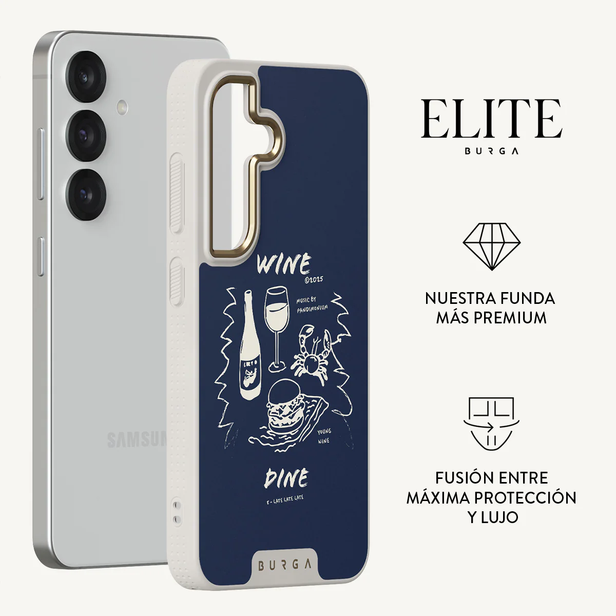 Wine & Dine - Samsung Galaxy S25 Plus Funda - Image 20