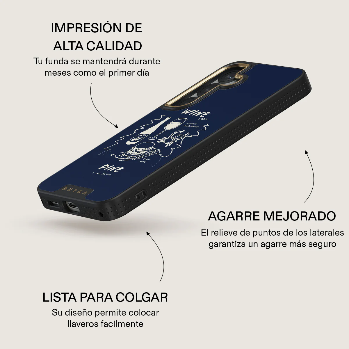Wine & Dine - Samsung Galaxy S25 Plus Funda - Image 9