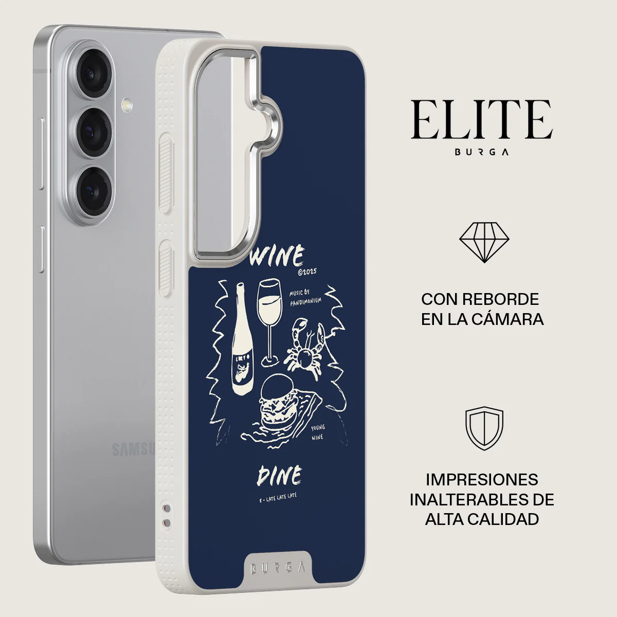 Wine & Dine - Samsung Galaxy S26 Funda - Image 34