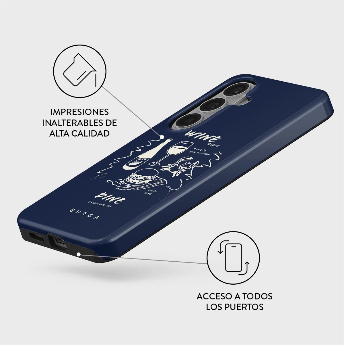 Wine & Dine - Samsung Galaxy S26 Plus Funda - Image 3