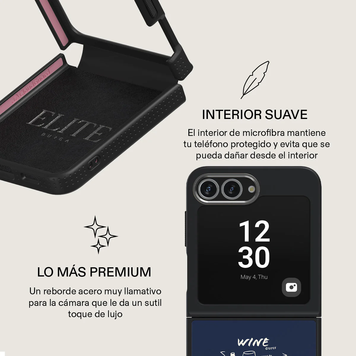 Wine & Dine - Samsung Galaxy Z Flip 6 Funda - Image 18