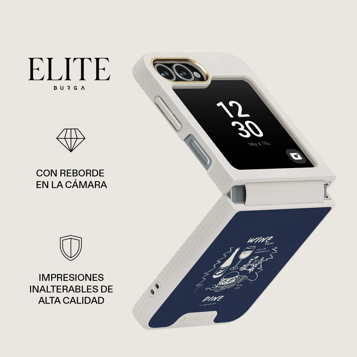 Wine & Dine - Samsung Galaxy Z Flip 6 Funda - Image 21