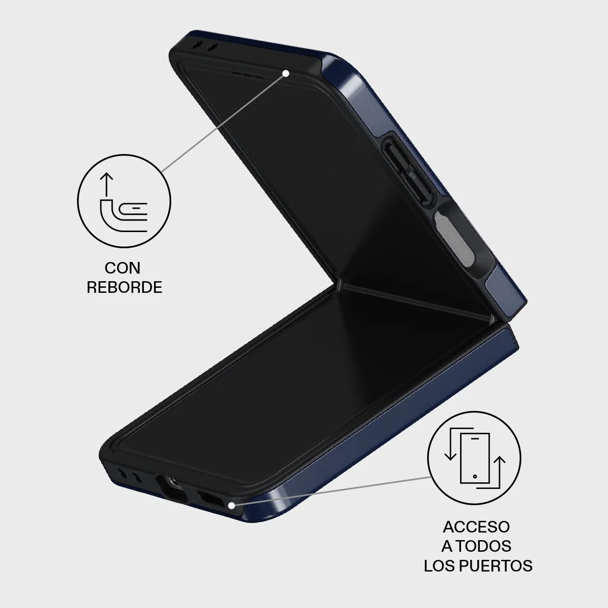 Wine & Dine - Samsung Galaxy Z Flip 7 Funda - Image 3