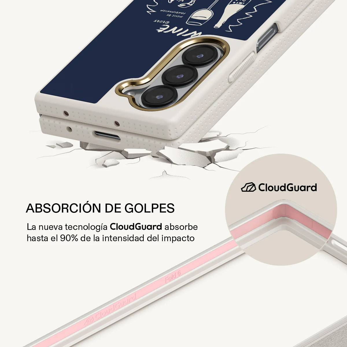 Wine & Dine - Samsung Galaxy Z Fold 6 Funda - Image 17