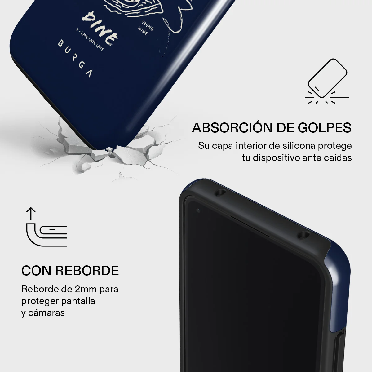 Wine & Dine - Xiaomi 11 Lite 5G NE Funda - Image 4
