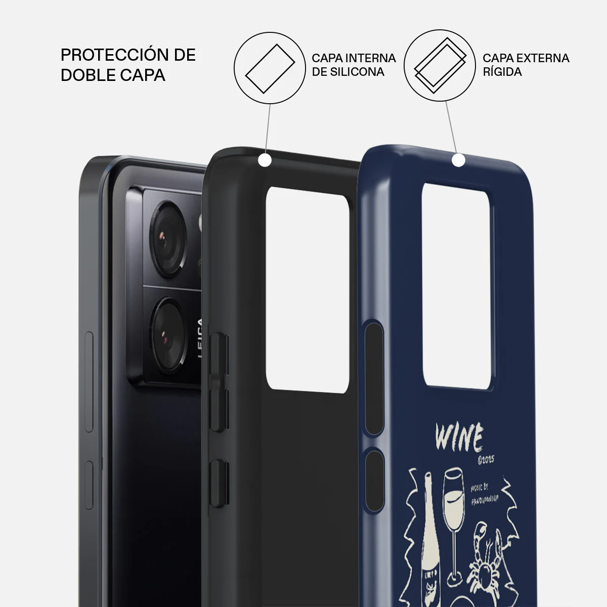 Wine & Dine - Xiaomi 13T Pro Funda - Image 2
