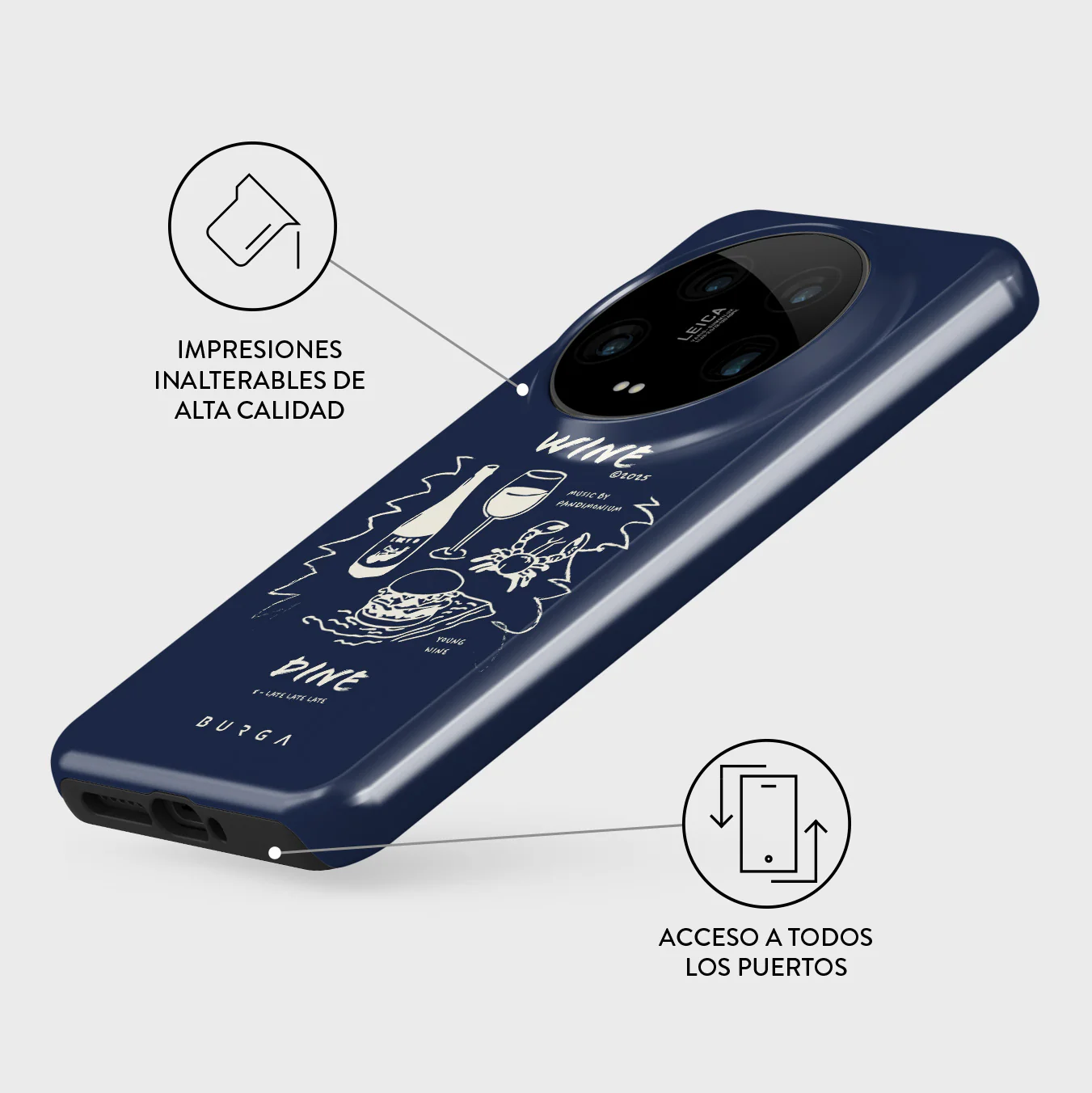 Wine & Dine - Xiaomi 14 Ultra Funda - Image 3
