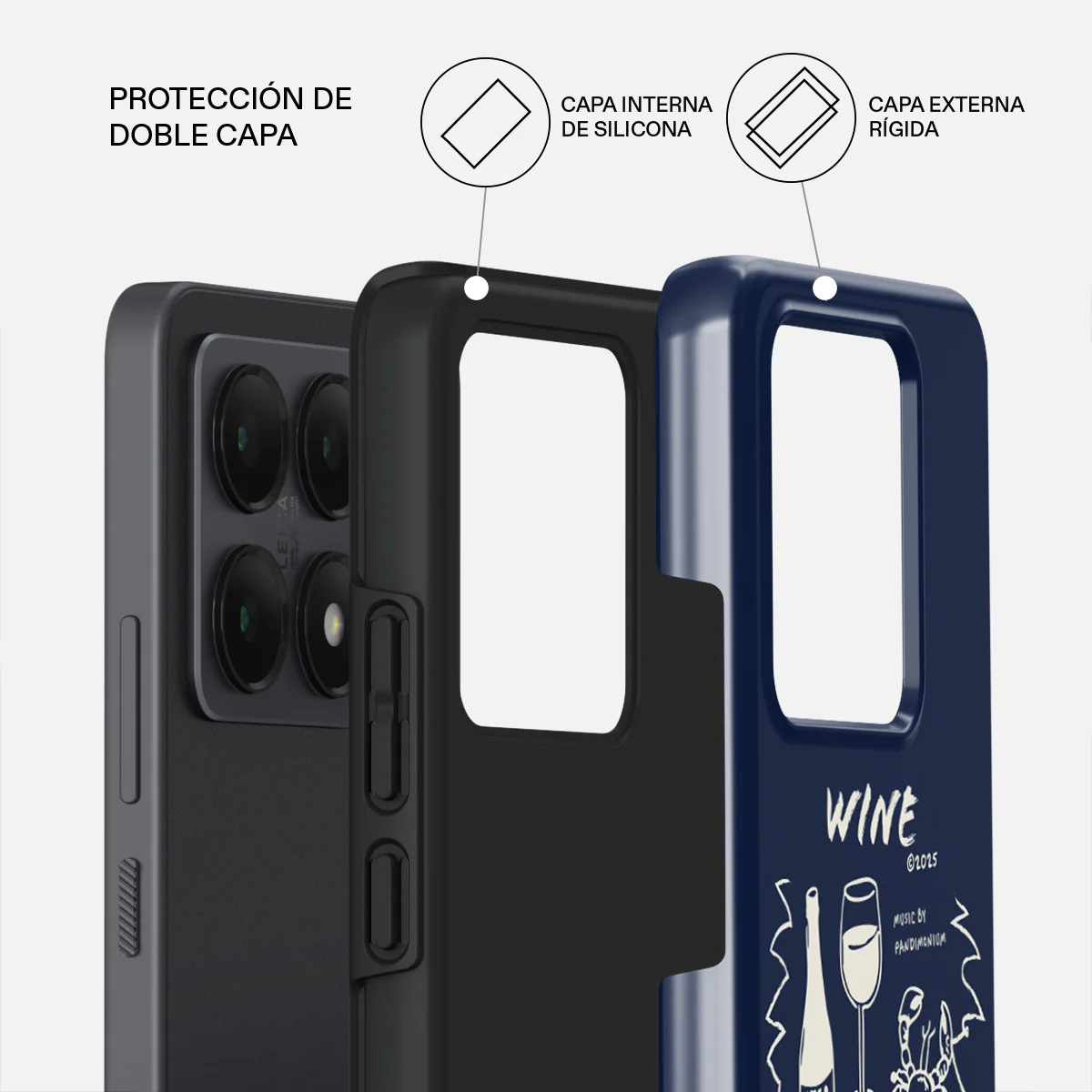 Wine & Dine - Xiaomi 14T Funda - Image 2