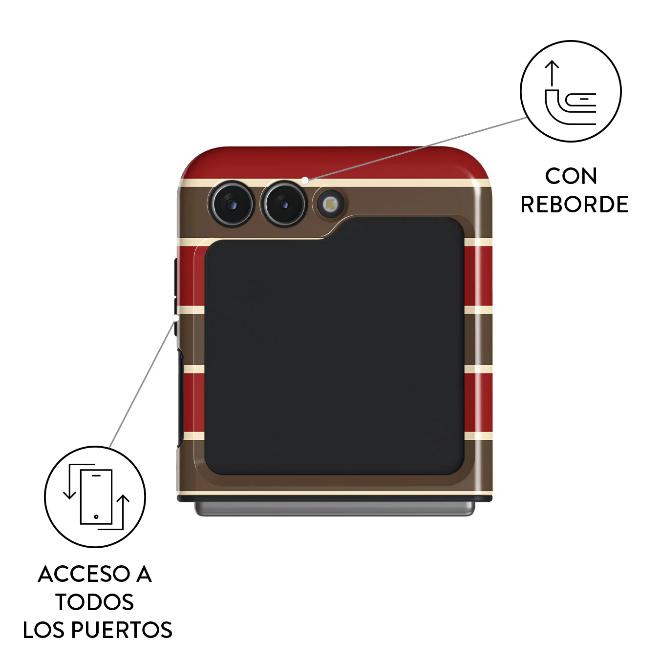 Yearbook - Samsung Galaxy Z Flip 5 Funda - Image 3