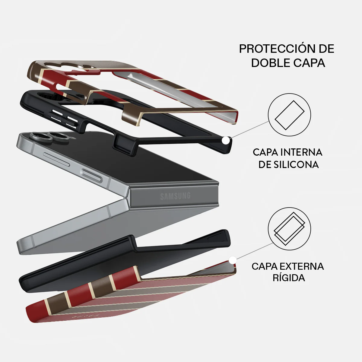 Yearbook - Samsung Galaxy Z Flip 6 Funda - Image 2