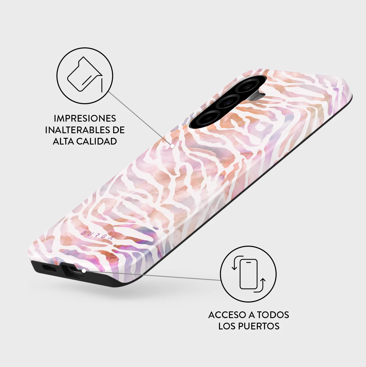 Sultry July - Samsung Galaxy A57 5G Funda - Image 3
