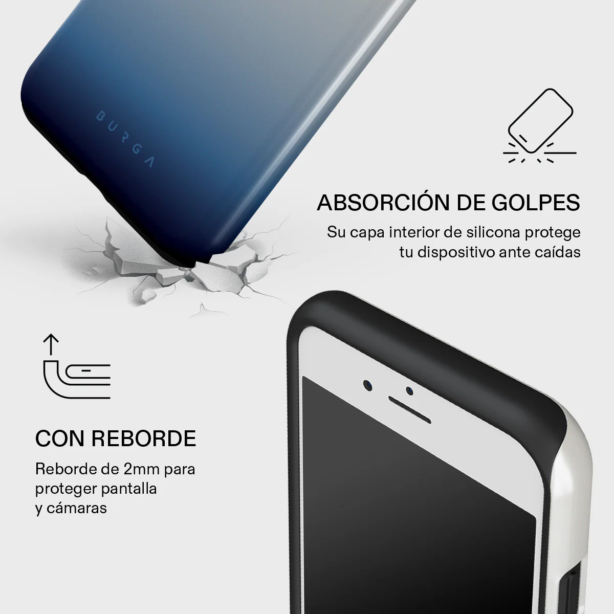 Zero Gravity - iPhone 7 / iPhone 8 Funda - Image 8