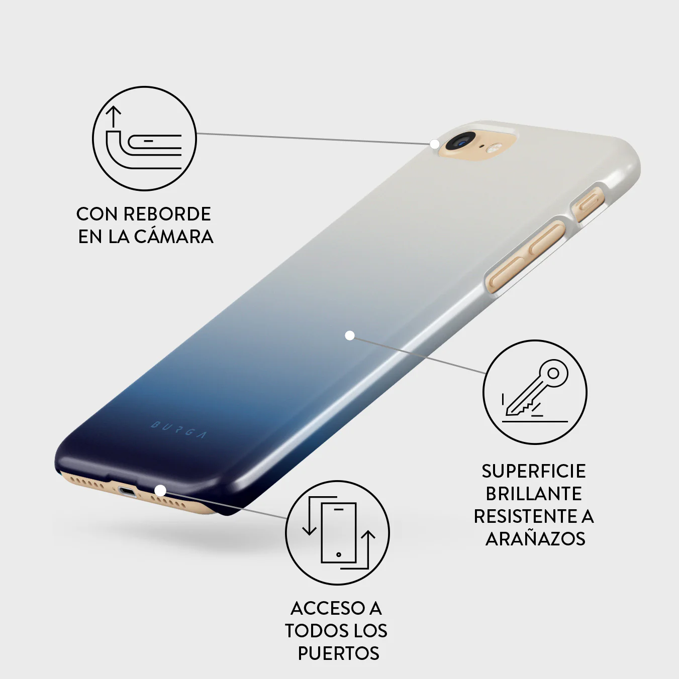 Zero Gravity - iPhone SE (2020) Funda - Image 3