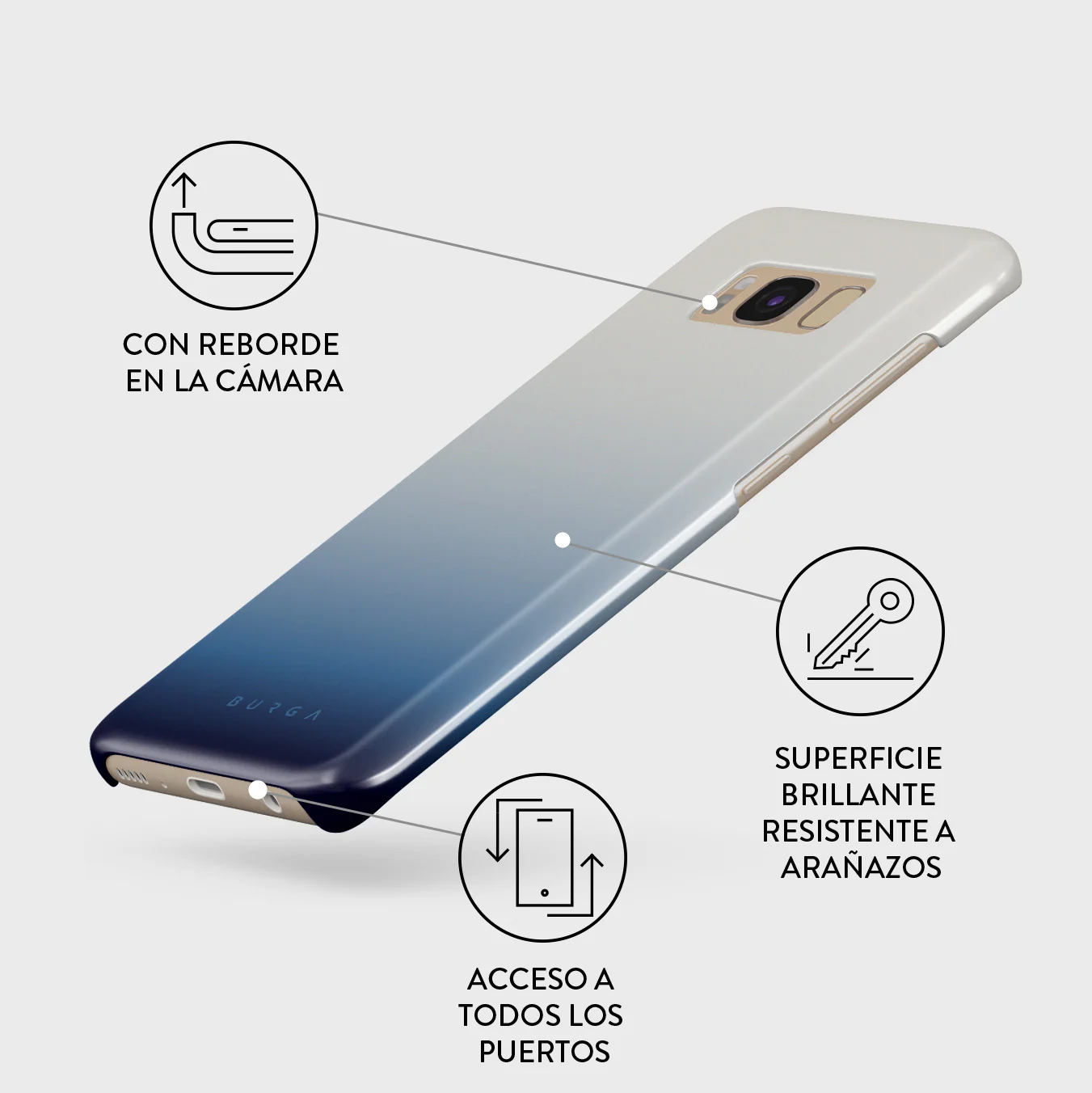 Zero Gravity - Samsung Galaxy S8 Funda - Image 3